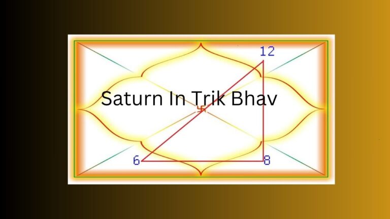 Saturn in Trik Bhav in Horoscope: Understanding its Impact