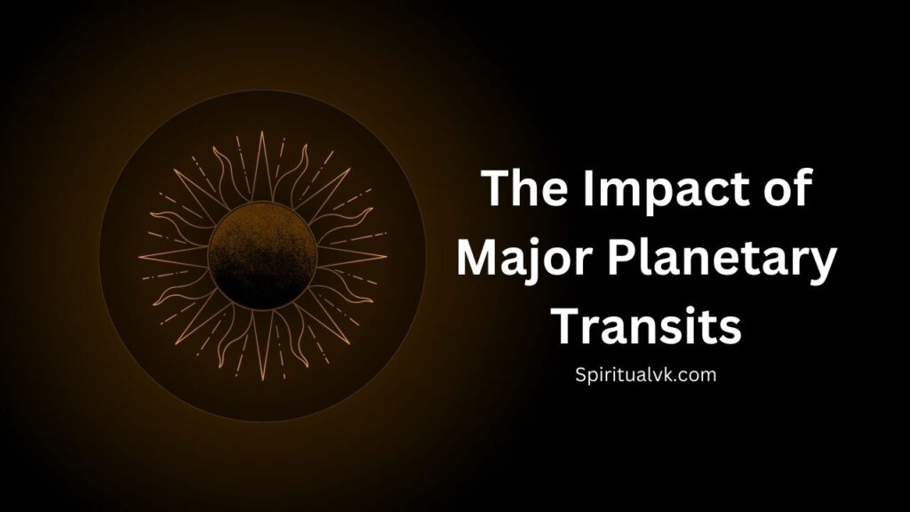 The Impact of Major Planetary Transits