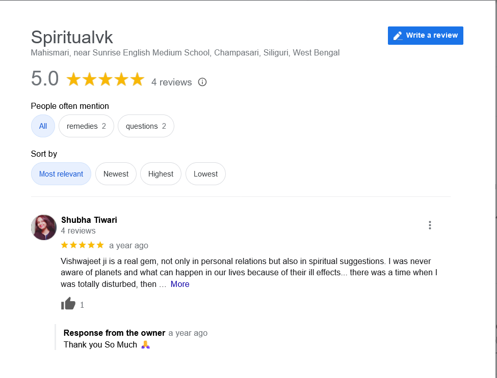 Spiritualvk Reviews