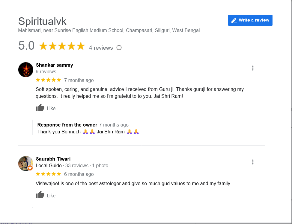 Spiritualvk Reviews